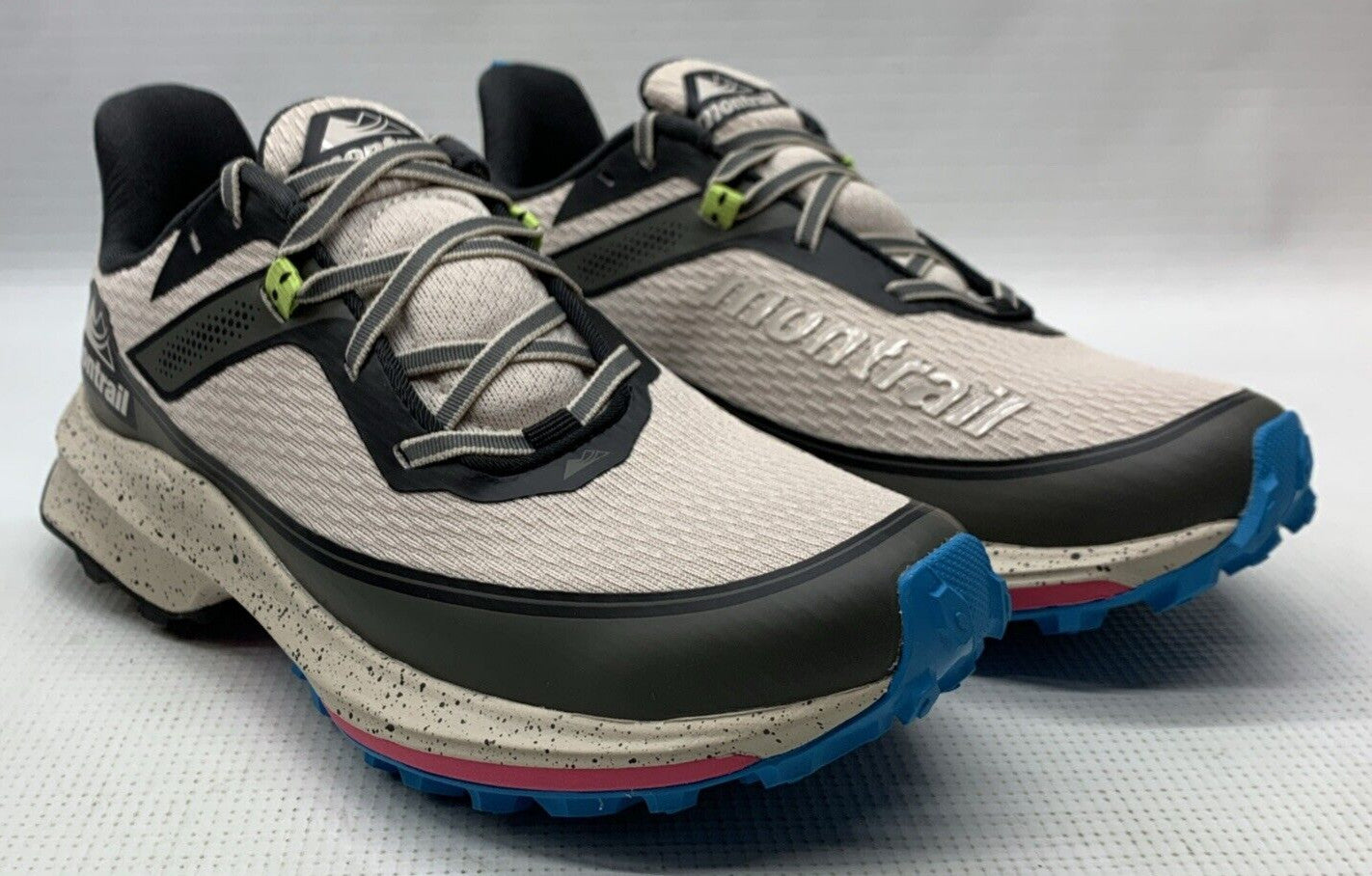 Columbia Montrail Trinity Ag Ii Running Shoes Dark Stone/ocean Blue, Women's 5