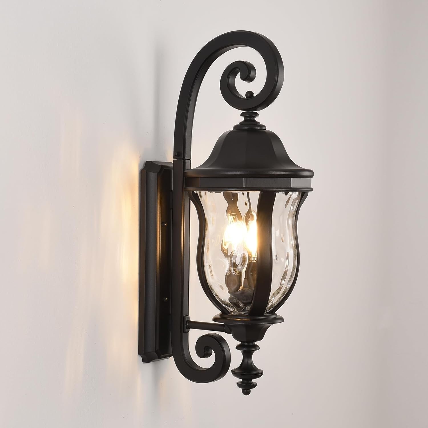 Black Exterior Wall Sconces 28