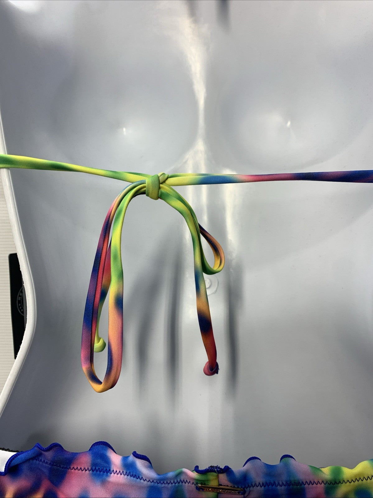 RELLECIGA Women's Leopard Wavy Triangle Bikini Set Brazilian Style Size Large