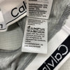 Calvin Klein Women's Modern Cotton Padded Bralette Bra QF1654-020 Size M Gray