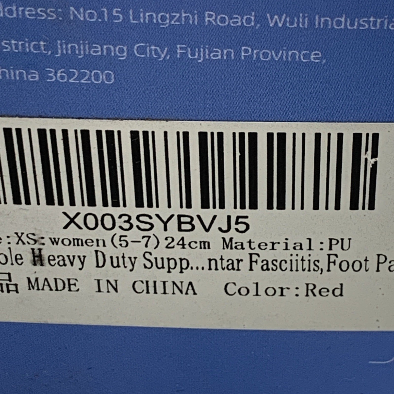 PCSsole Heavy Duty Support Orthotic Insoles 220+ lbs Pain Relief Women Size 5-7