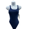 Speedo Women's Swimsuit Size 28 Navy Blue One Piece Prolt Super Pro Solid Pro LT