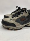 Skechers Mens Size 10.5 Vigor 3.0 Drafting Lace-up Shoe Taupe/Black 237445W/TPBK