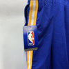 NBA Golden State Warriors Basketball Shorts Men's 3XL Mesh Shorts Blue Gold