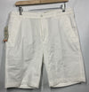 Dockers Men's Ultimate Short Fit Supreme Flex Flexible Waistband Size 32 White