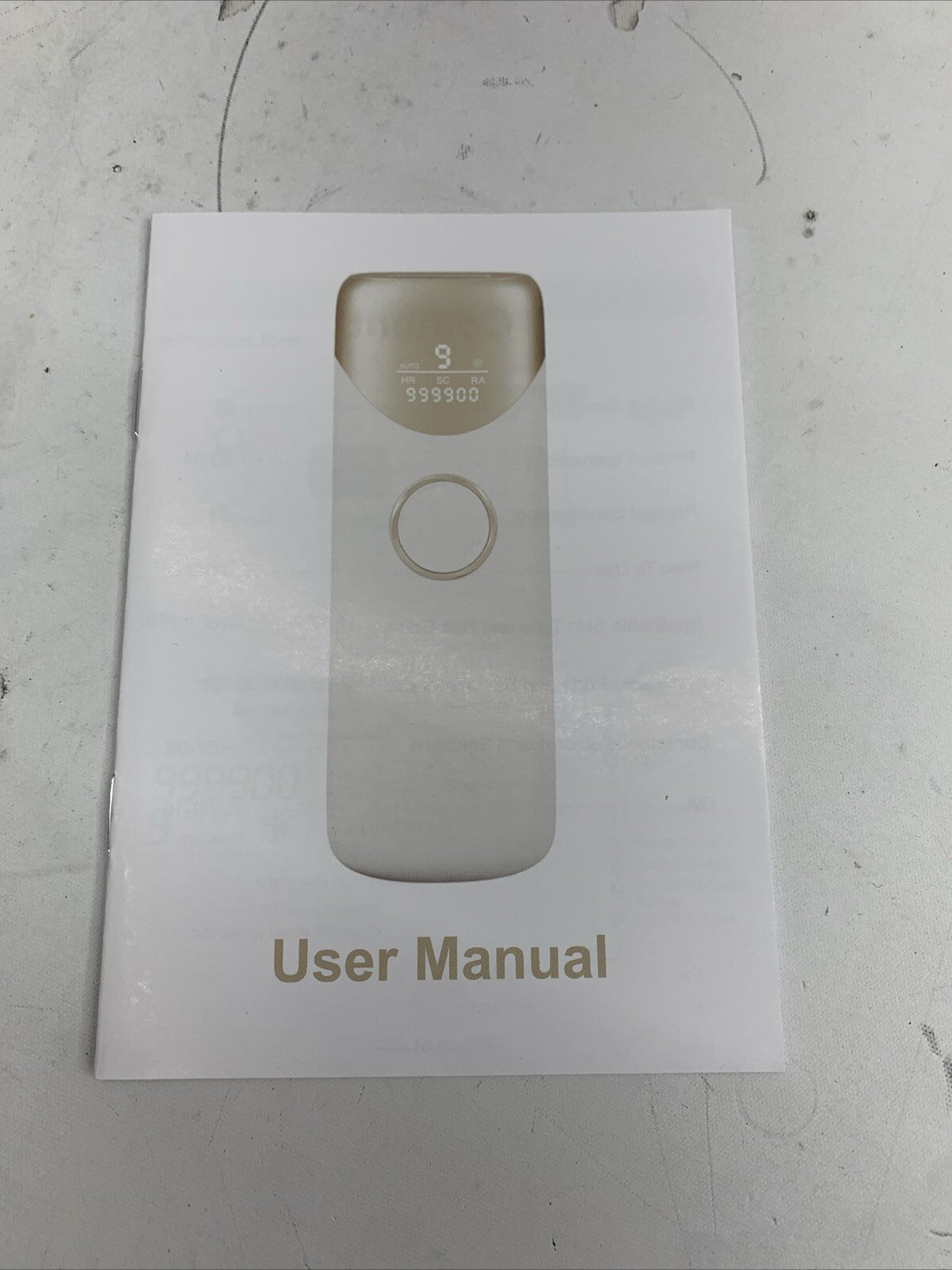 Ice-cool Handheld IPL Hair Removal Device for Nearly Painless & Long Lasting