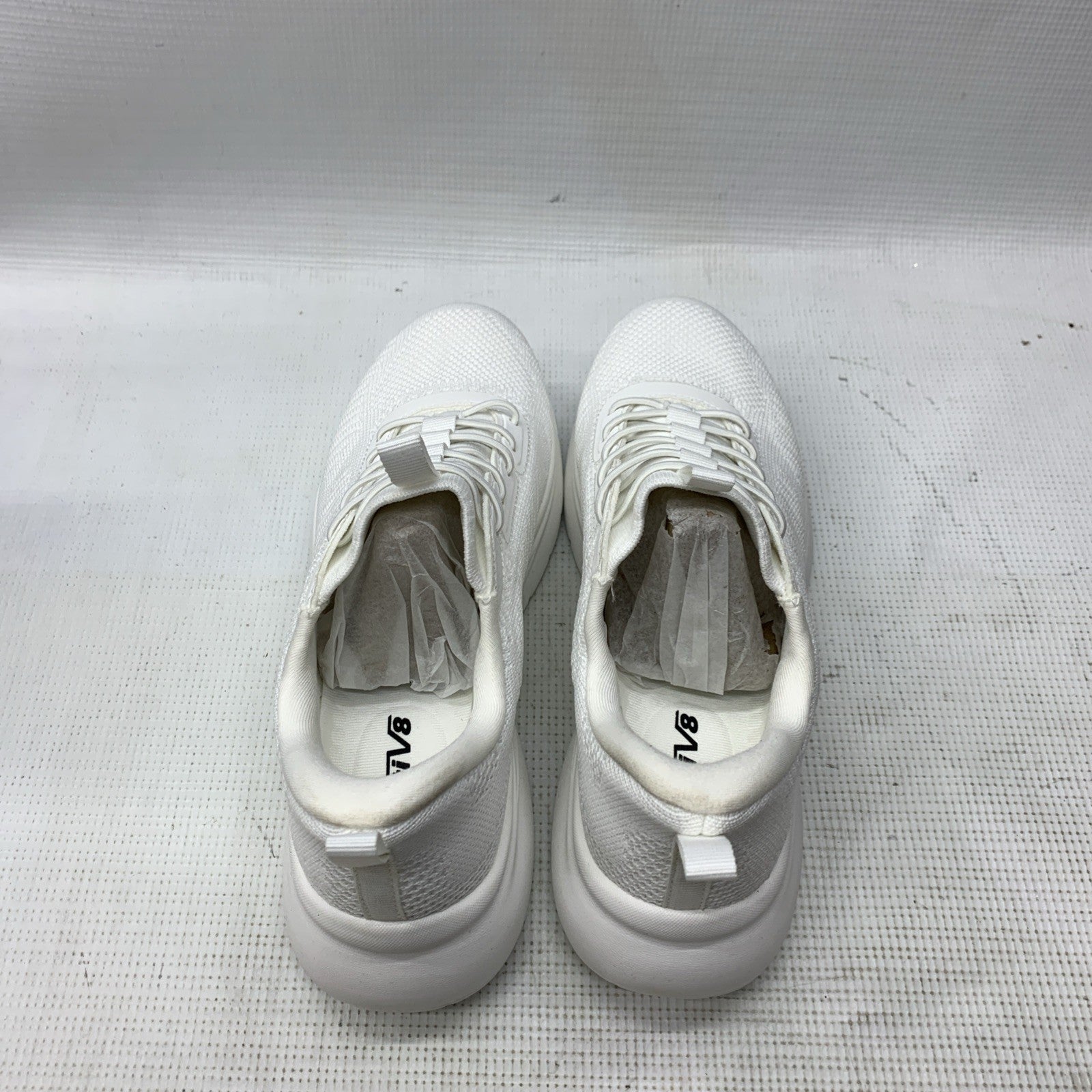 NORTIV 8 Women's Walking Shoes Cushion Running Tennis Shoes White SNWS2413W 6.5