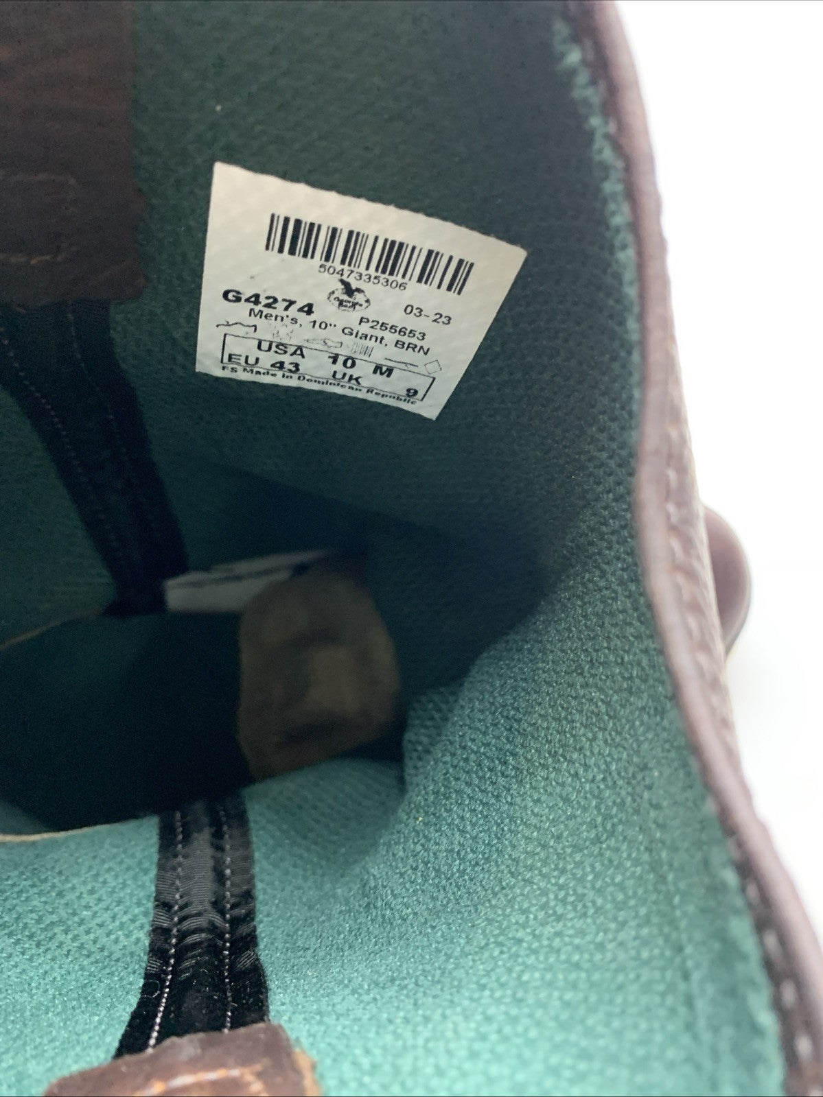 Georgia Boots Giant Wellington 9