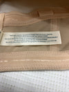 Women's Strapless Bra Plus Cup Underwire Multiway Full Coverage Size 42E Beige