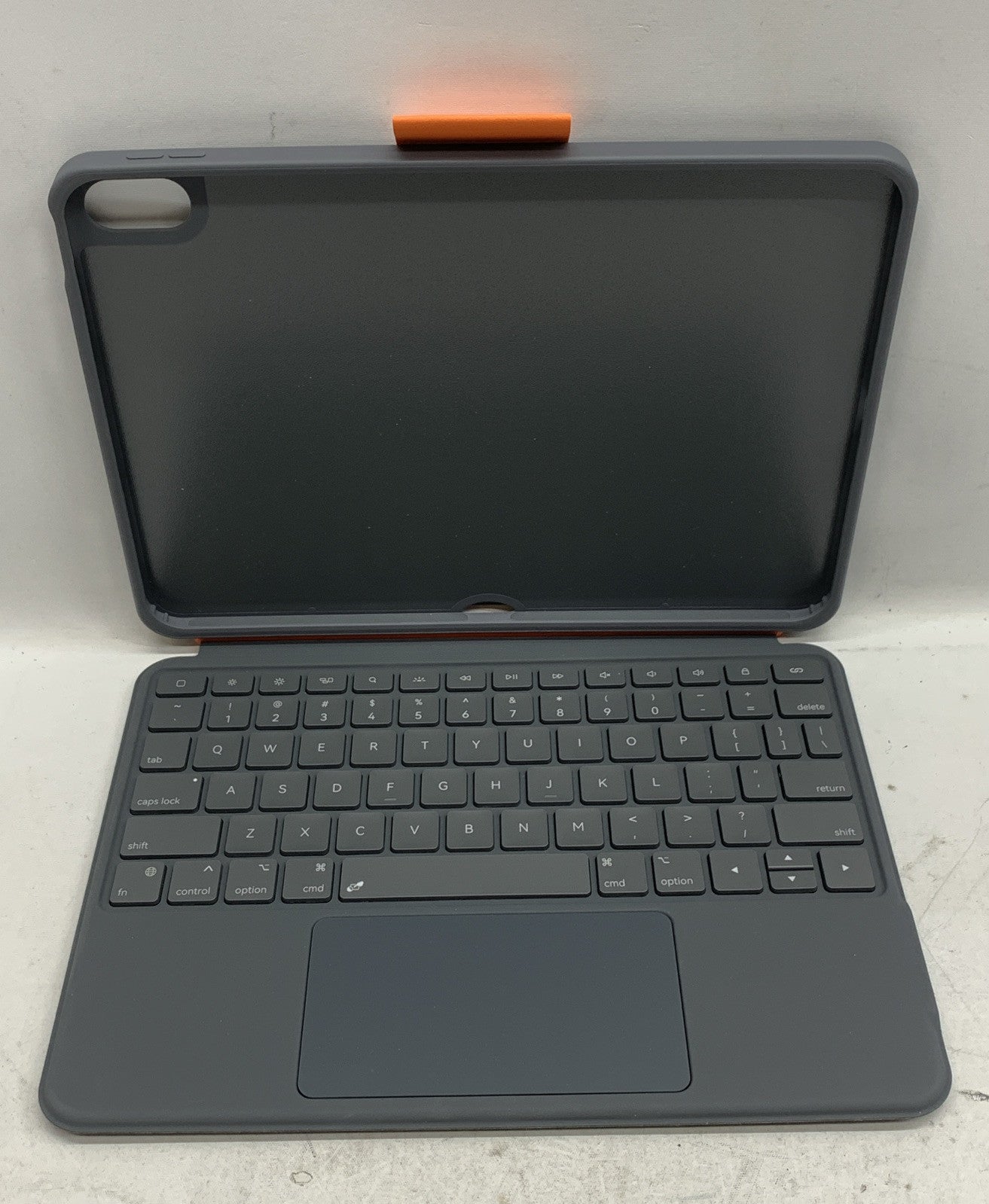 Tablet Keyboard Case S109 Removable Cover Gray/Orange for iPad 10th Generation