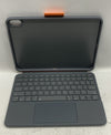 Tablet Keyboard Case S109 Removable Cover Gray/Orange for iPad 10th Generation