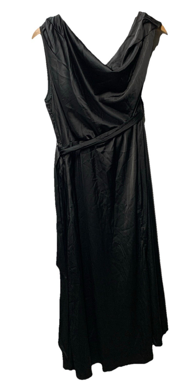 Grace Karin Long Sleeveless Wedding Guest Cocktail Dress Evening V-neck Black XL
