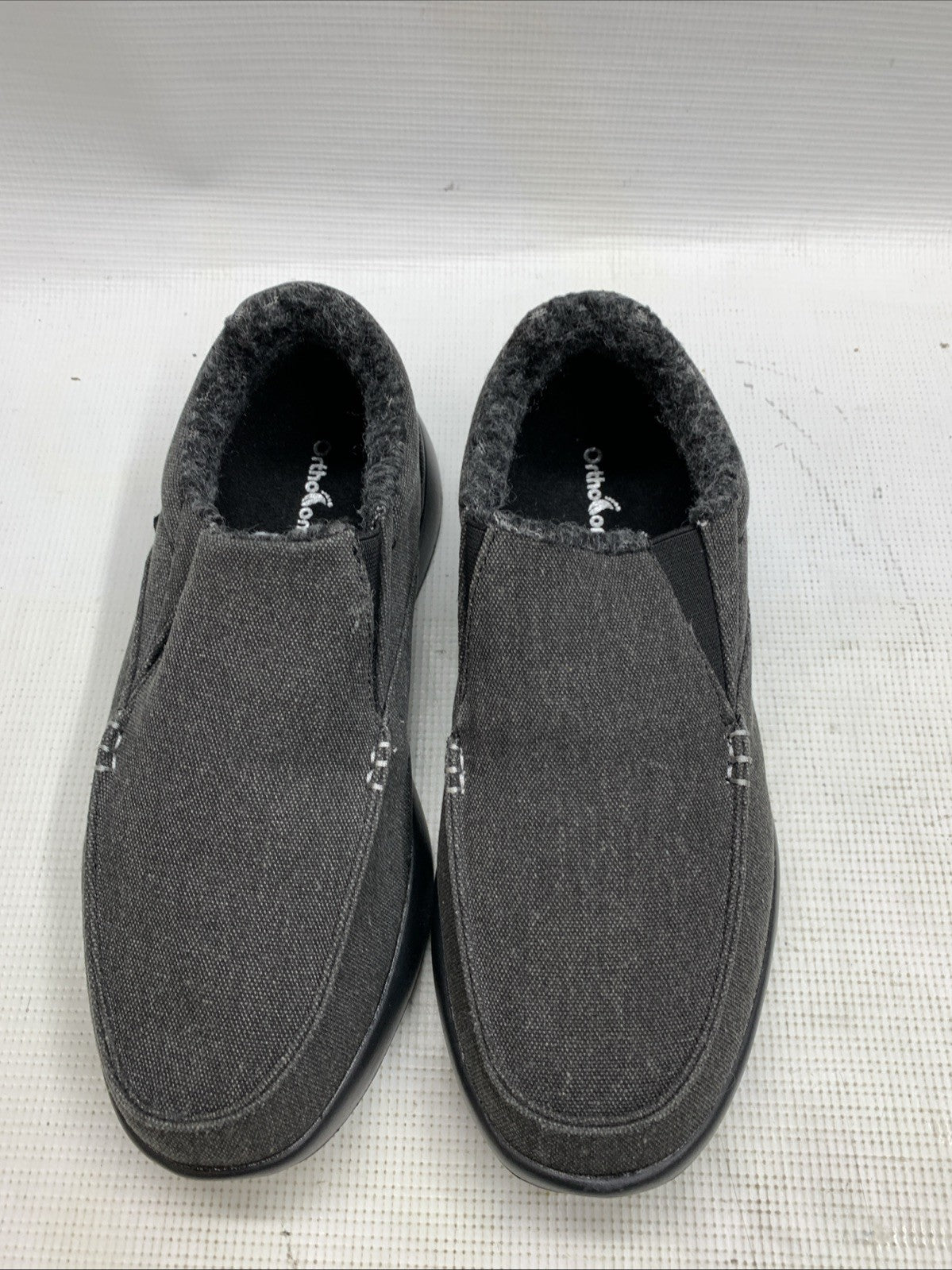 OrthoComfoot ZGBX02 Men's Slip-On Loafers Walking Low Top Casual Shoes Size 9