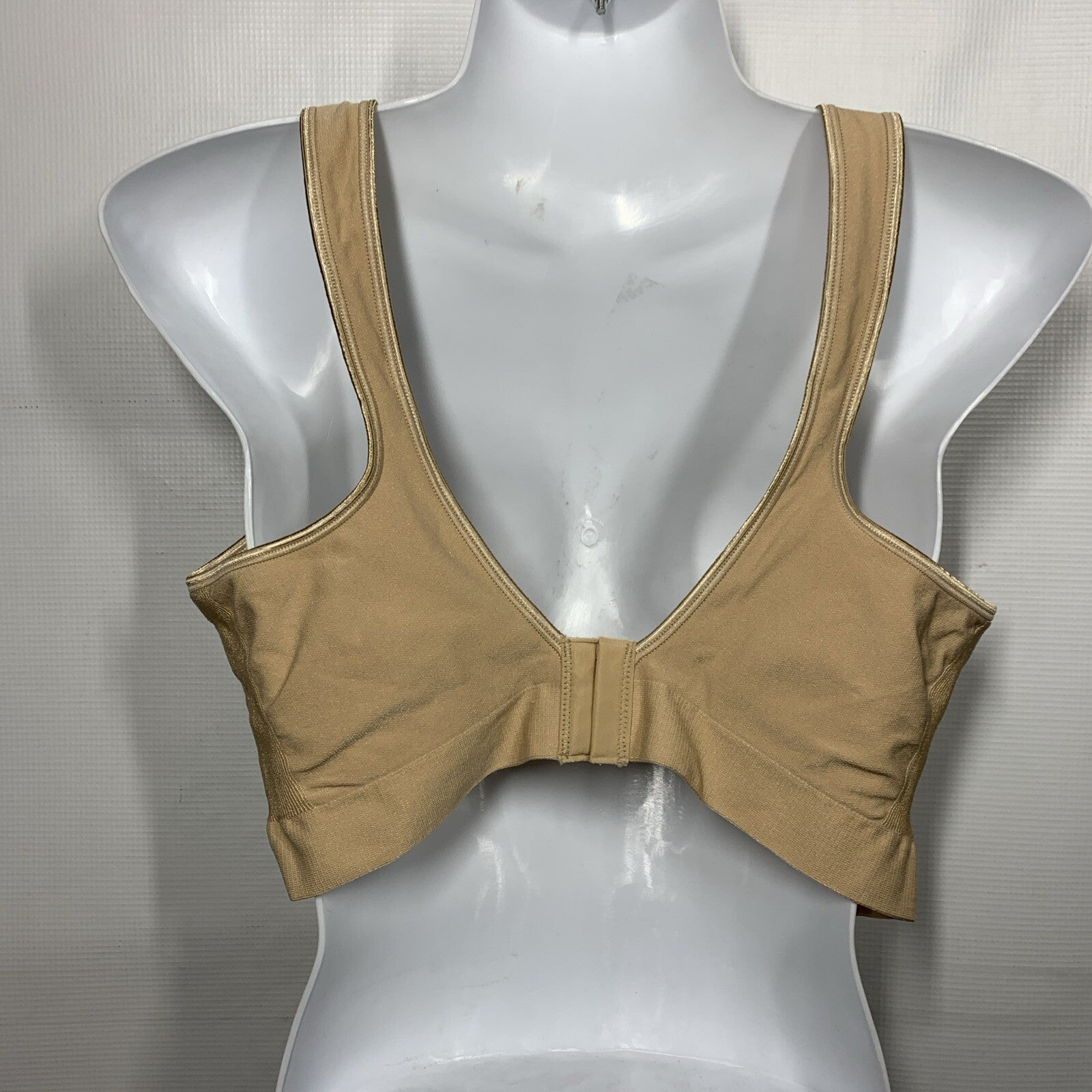 Bali 3484 Cool Comfort Fabric Wire free Bra Shape To Fit Size 2XL Beige #3484