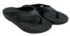 OOFOS OOmega Women's Thong Sandal Black 100% Original Size 11 Slip-on