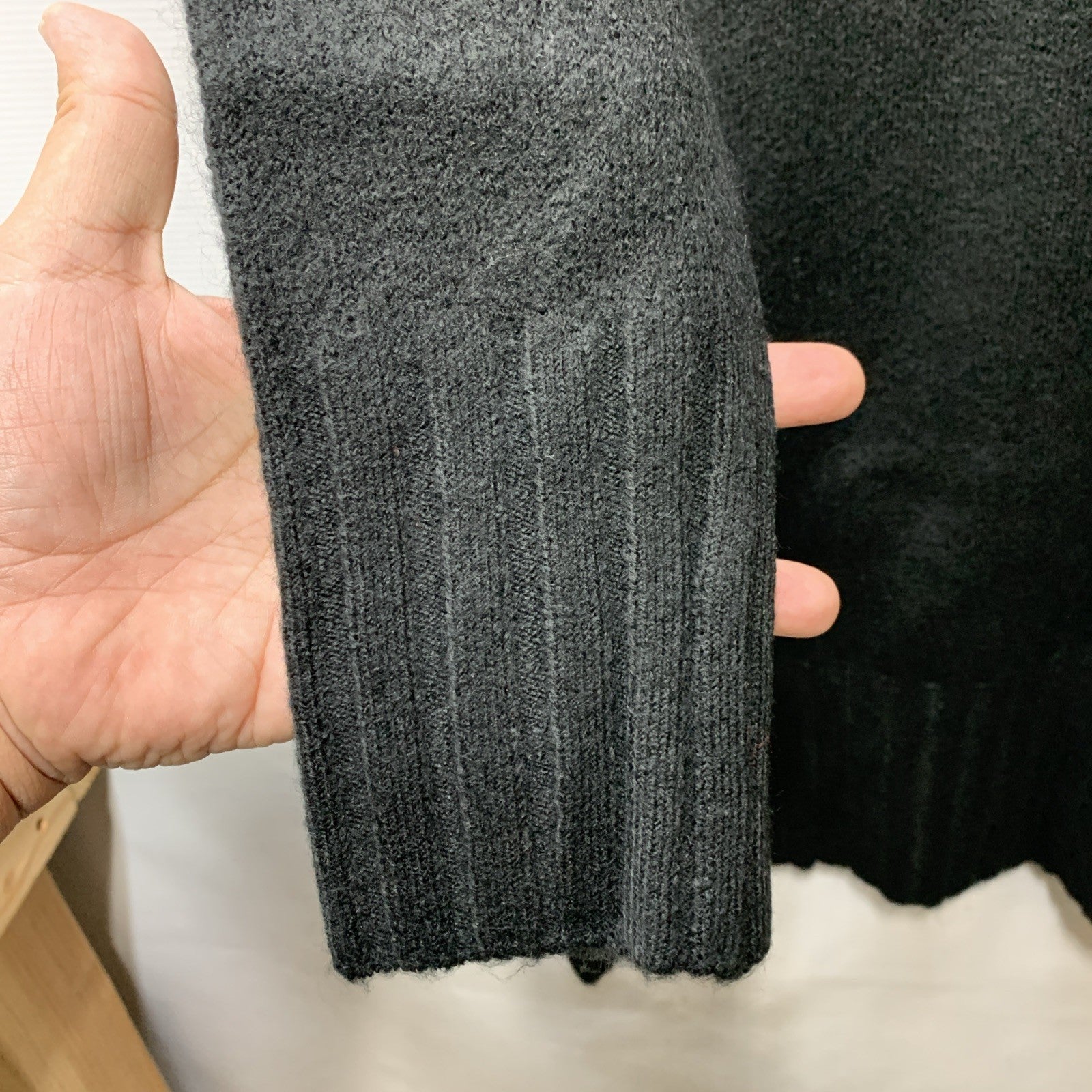 Buffalo David Bitton Women's Massima Ls Mock Neck Sweater Dress Black Medium