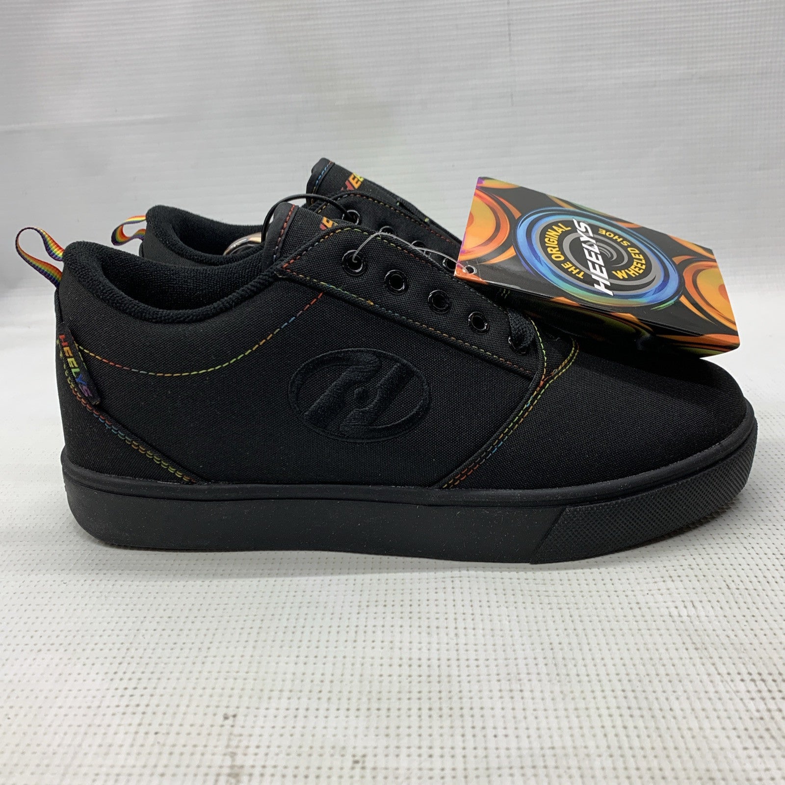 HEELYS Unisex-Child Pro 20 Rainbow Wheel Heel Shoe Little Big Kid/Adult Size 7