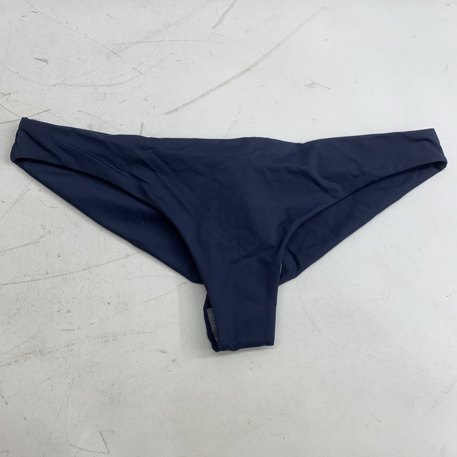 Roxy Juniors Mood Indigo Beach Classics Bikini Bottom Dark Blue Size L Underwear