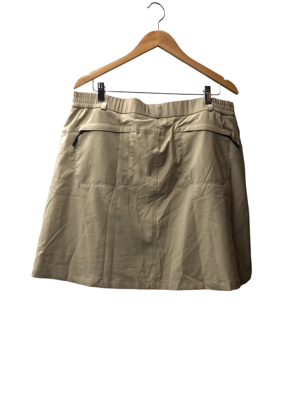 BALEAF Women's Golf Skorts 5 Pockets with Zip 2XL UPF 50+ Hiking Skirt Quick Dry