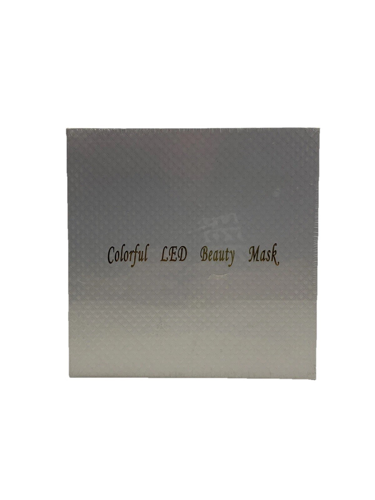 LED Face Neck Beauty Mask 7 Colors Photon Therapy Anti-Aging, Wrinkles Colorful