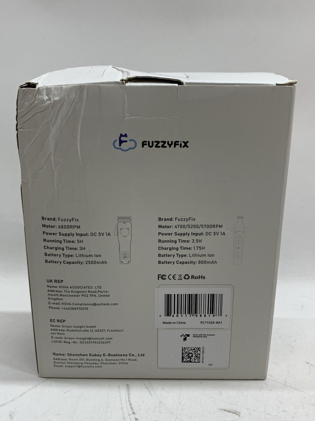 Dog Grooming Kit Dog Clippers for Grooming for Thick Heavy Coats Professional