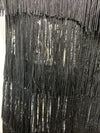 Dress the Population Black/Sliver Sequin Fringe Party Flapper 20s Dress Size XXL