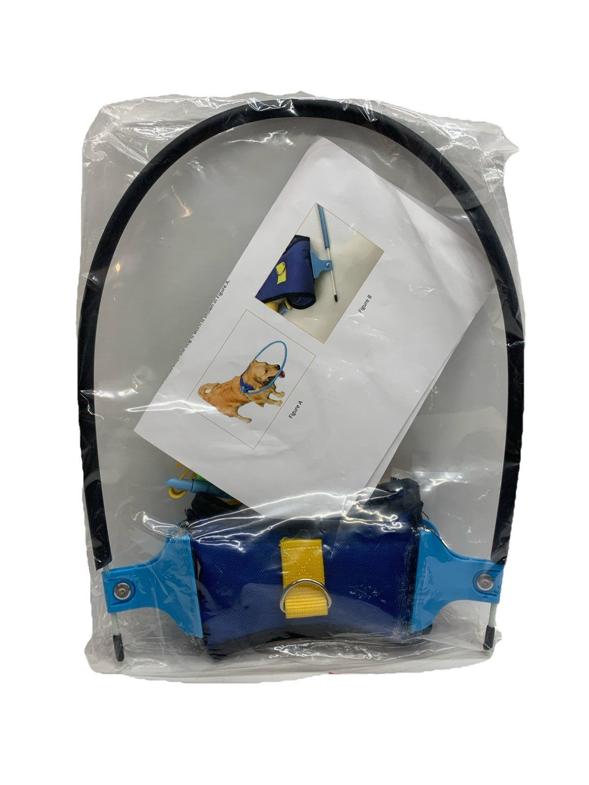 Blind Pet Anti-Collision Ring Pet Safety Harness for Blind Dogs Protective Guide