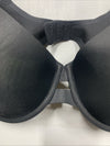 Warner's Women's T-shirt Bra No Side Effects Underarm-Smoothin Size 40D Black