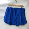 Hanna Nikole Womens Plus Size High Waisted Bathing Swim Suit Skirt Size 18W Blue
