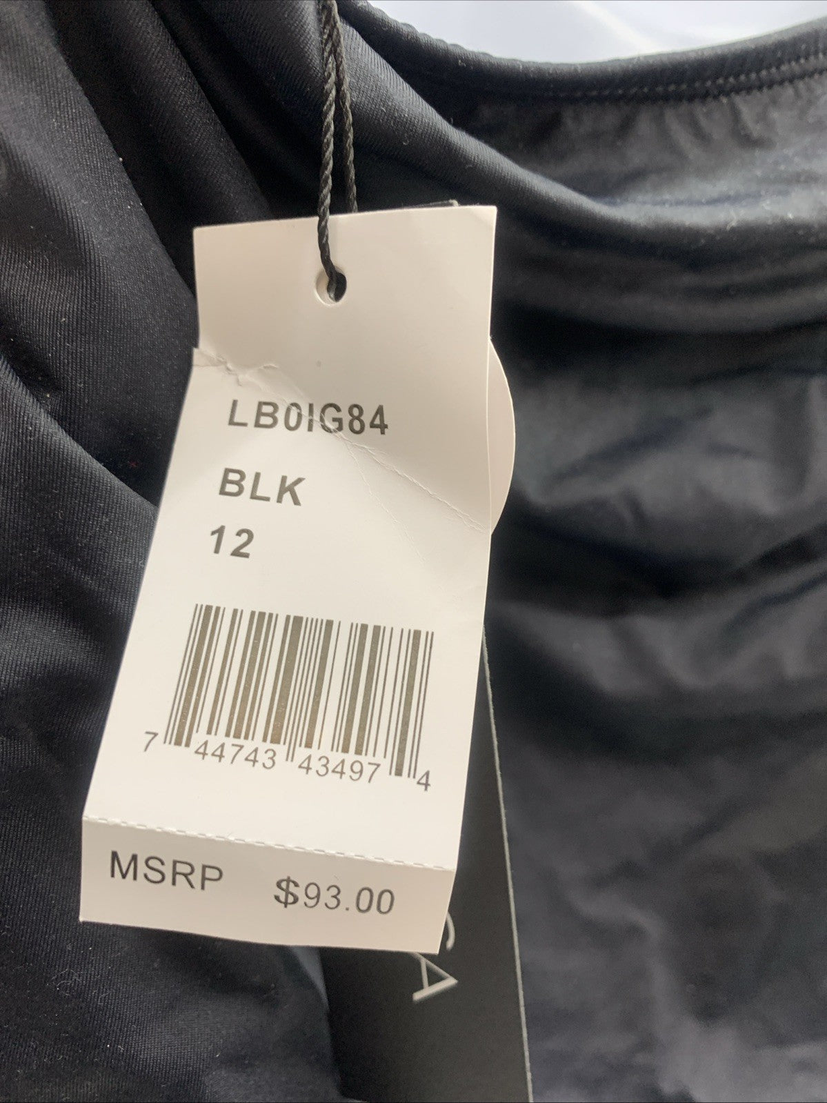 La Blanca Women's Island Goddess Halter Tankini Swimsuit Top LB0IG84 Black 12