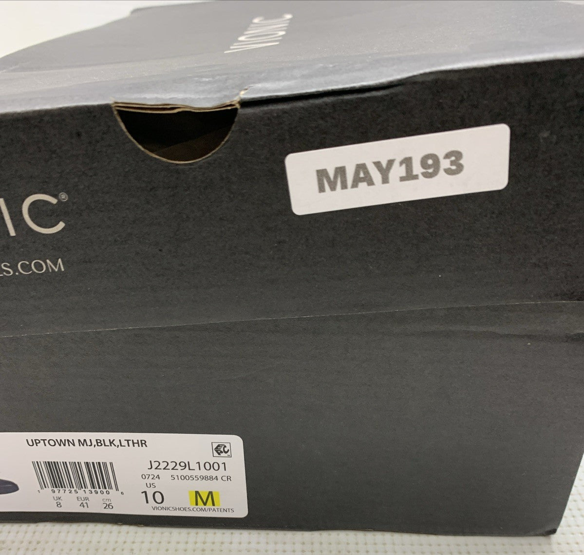 Vionic Uptown Maryjane - Women's Comfortable Orthotic Mary J Black - 10 Medium