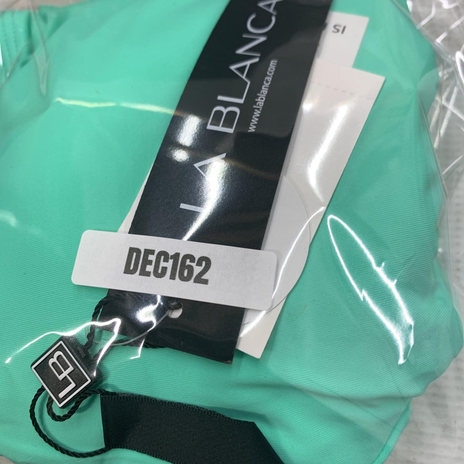 La Blanca Women's Island Goddess Shirred Side One Piece Swimsuit Swimwear Size 8