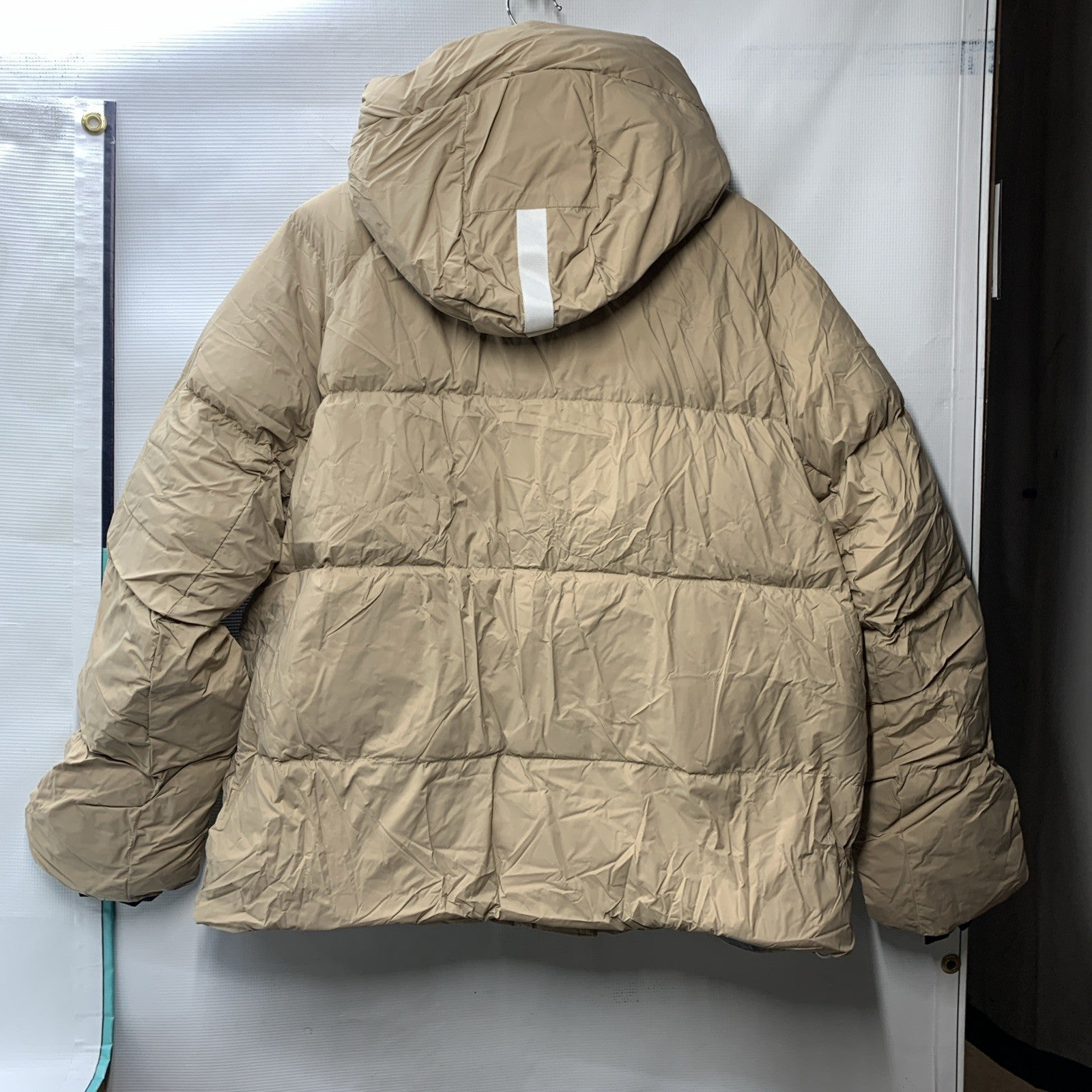 iDomosee Women's Thickened Down Jacket - Winter Hooded Short Puffy Packable - XL