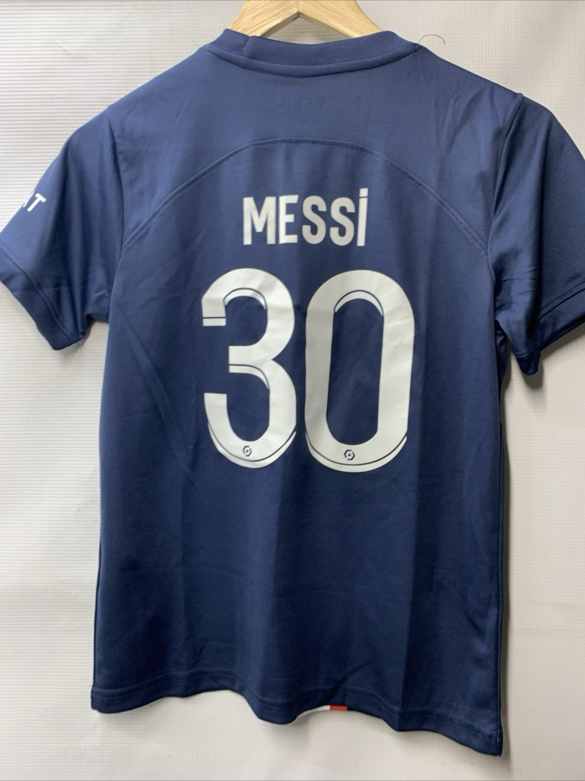 PSG Paris St. Germain 2022-2023 Men's Home Soccer Jersey No. 30 Messi Size 26