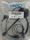 MAIRDI Call Center Headset Black with Microphone Noise Binaural M510SQD010007