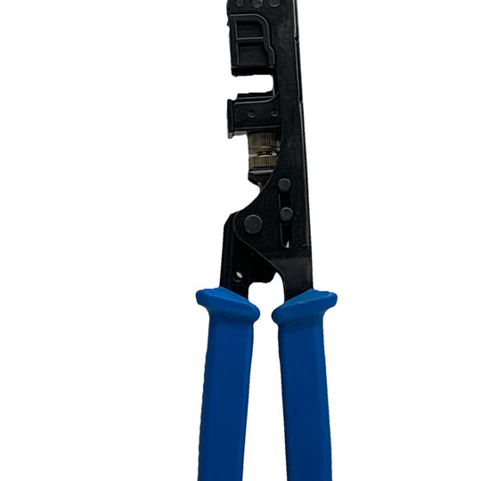 90° Angled Speed Termination Tool w 15-Pack of 90° Angled CAT6/5e Keystone Jacks