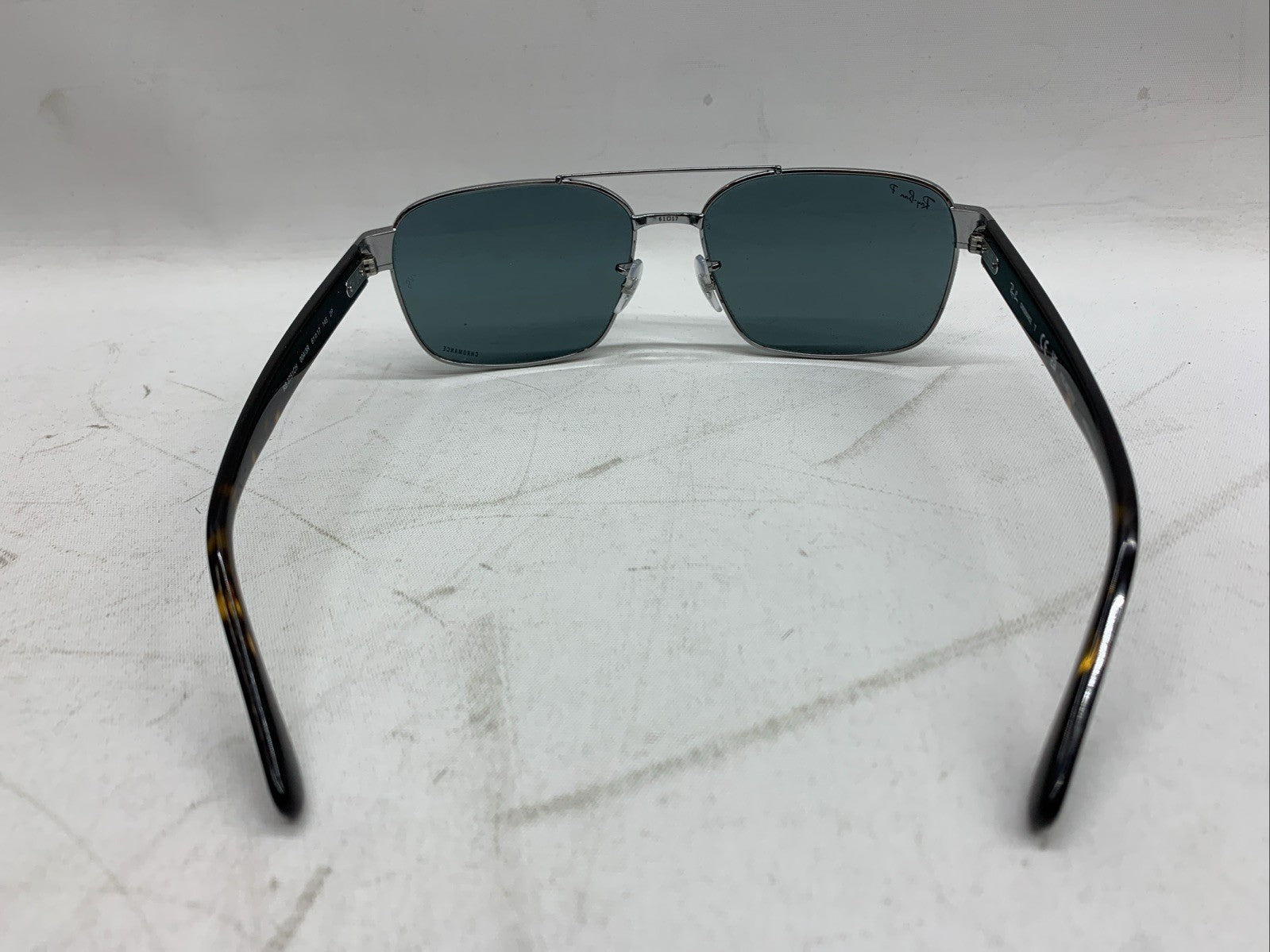 Ray-Ban Sunglasses 0RB3751CH Polish Gunmetal Polar Light Blue 145/61 004/3R E645