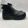 MWork Romeo Men's Steel Toe Ankle Slip-on Work Boots Black Size 10 MW2301-11