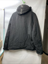 Mens Heated Jacket with Detachable Hood Waterproof Winter Outdoor Size 3XL Black