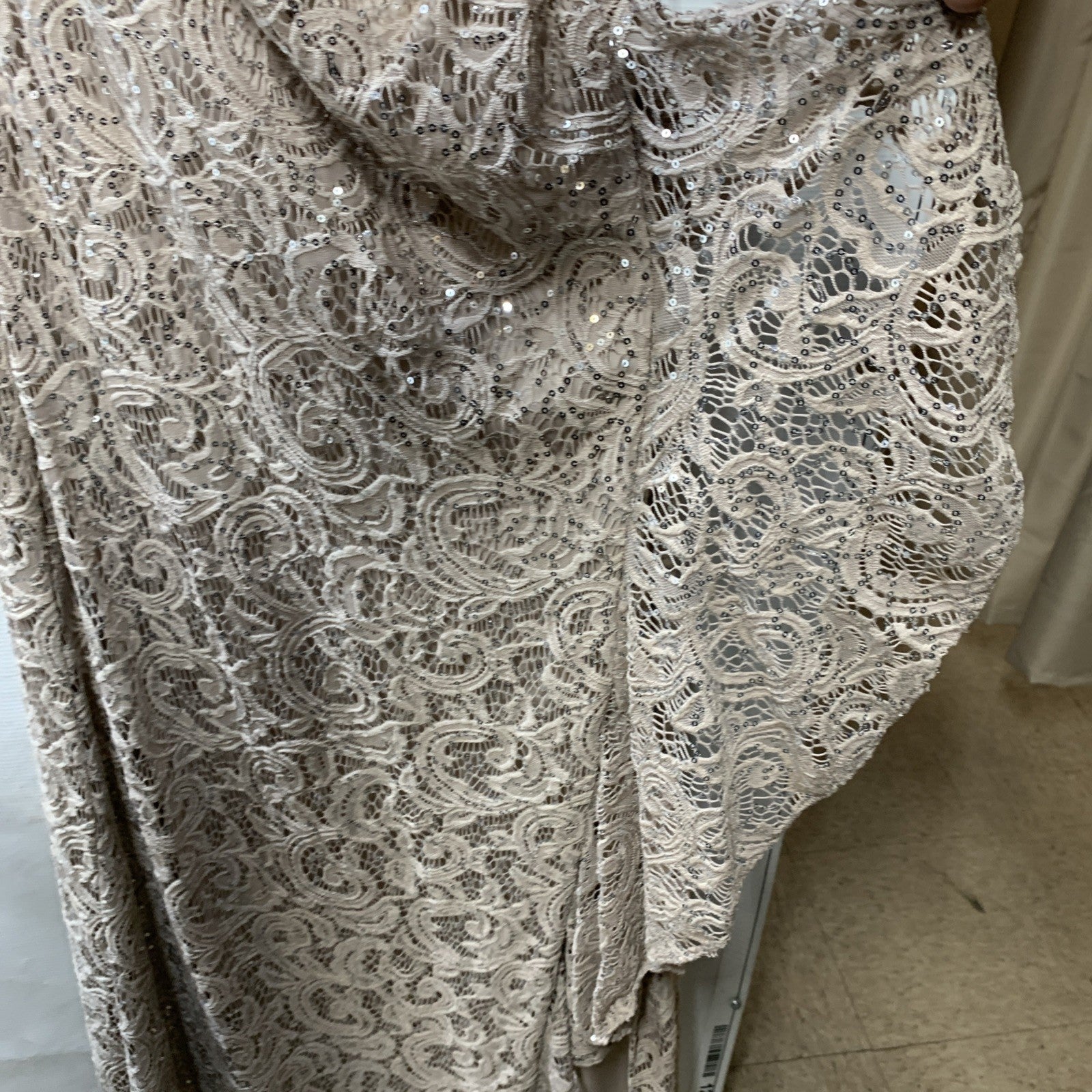 Alex Evenings Mother of The Bride Dress, Long Sleeveless Dress Size 12 Petite