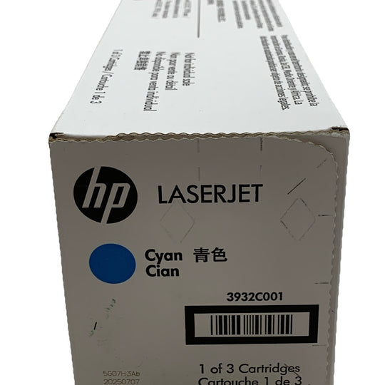 HP 202A Laserjet Cartridge CF500AM Cyan Toner Print Ink Genuine Replacement