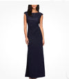 Alex Evenings Cap Sleeve Women's Waist Evening Party Long Dress Cocktail Size 10