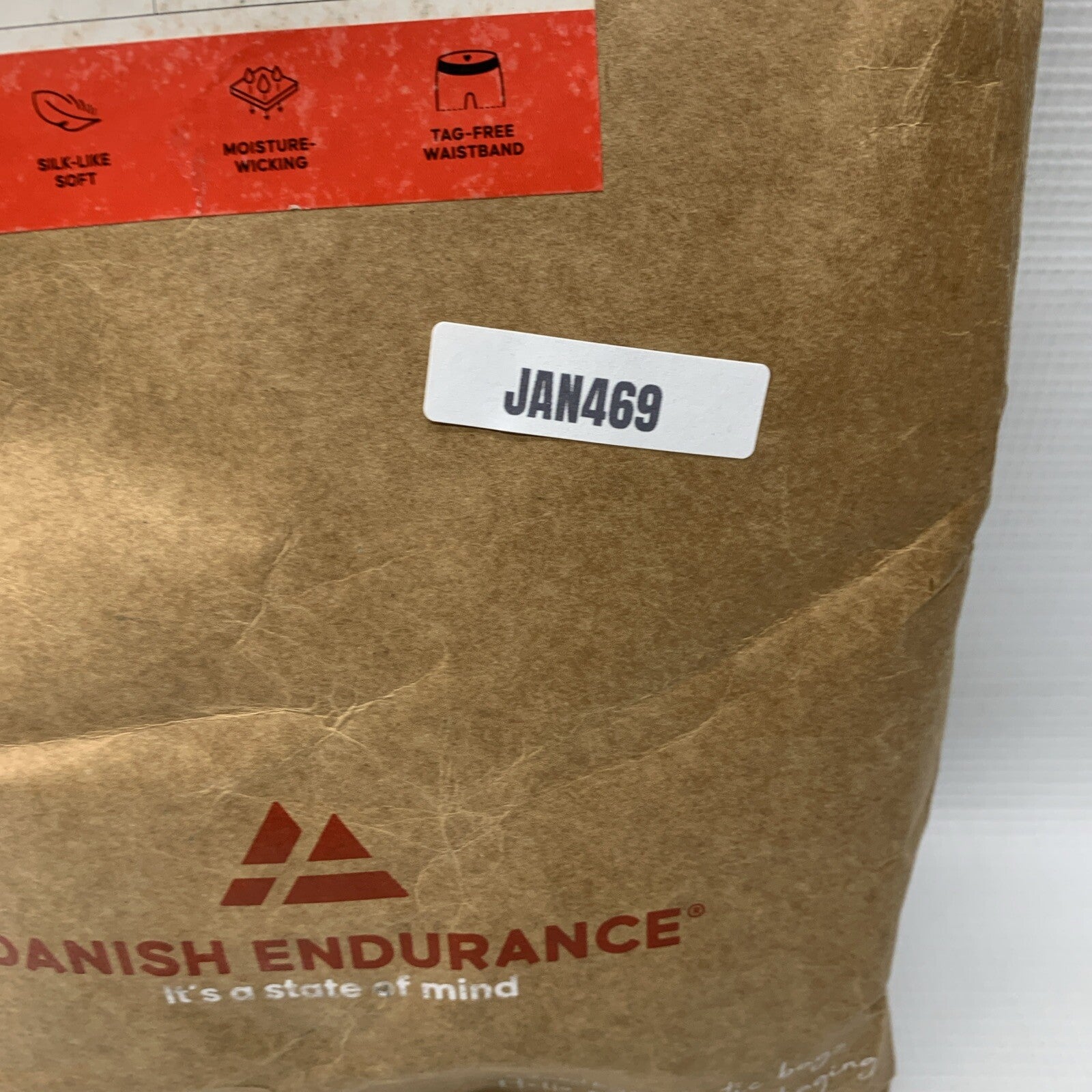 Danish Endurance Classic Trunks Men's Black/Gray/White Size Medium - 6 Pack