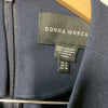 Navy blue Donna Morgan women's long sleeve dress, size 4, suitable for formal or business casual occasions.