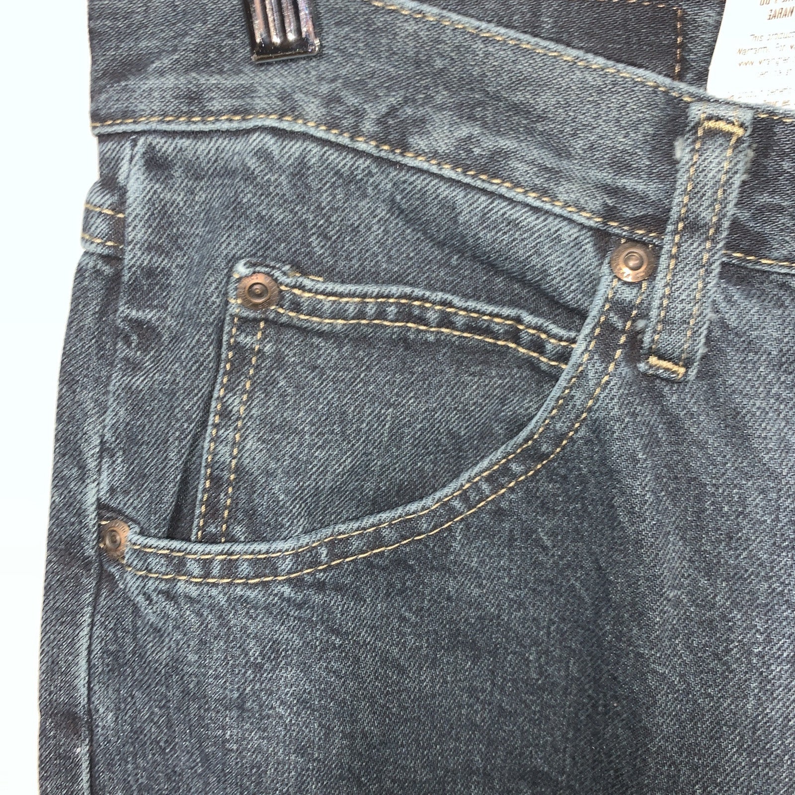 Wrangler Authentics Men's 10ZM200SM Relaxed Fit Cotton Jeans 33x34 Long Pants