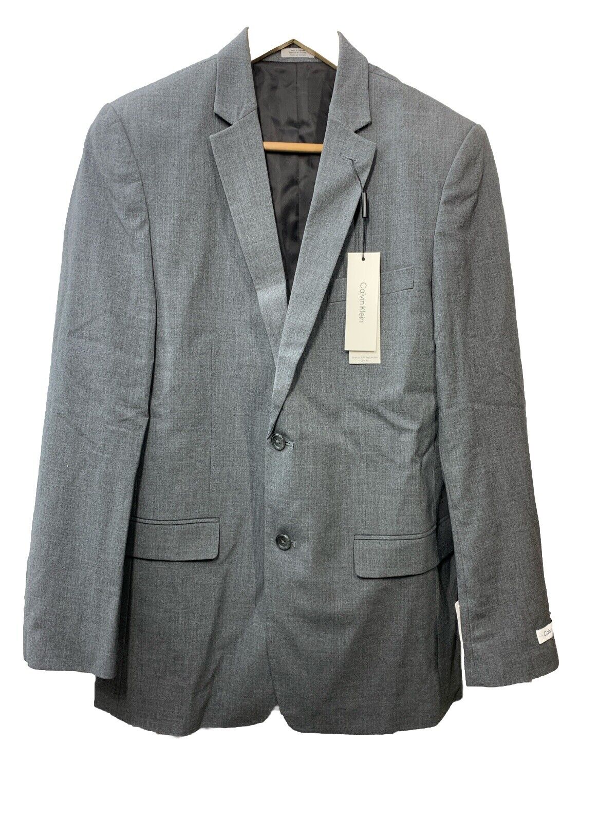Calvin Klein Boys' Bi-Stretch Blazer Suit Jacket Size 20q Long Sleeve K821301