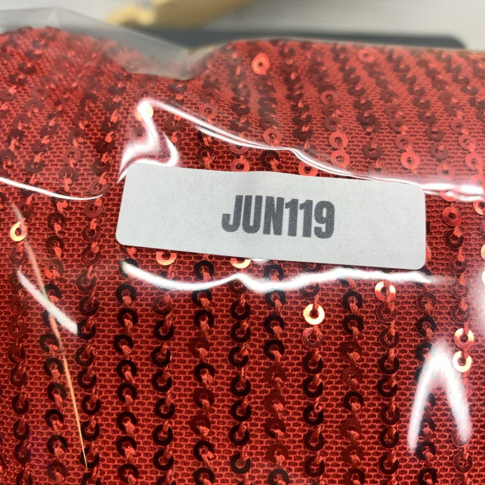 Grace Karin Womens Sequin One Shoulder Dress Party Cocktail Wedding Size M Red