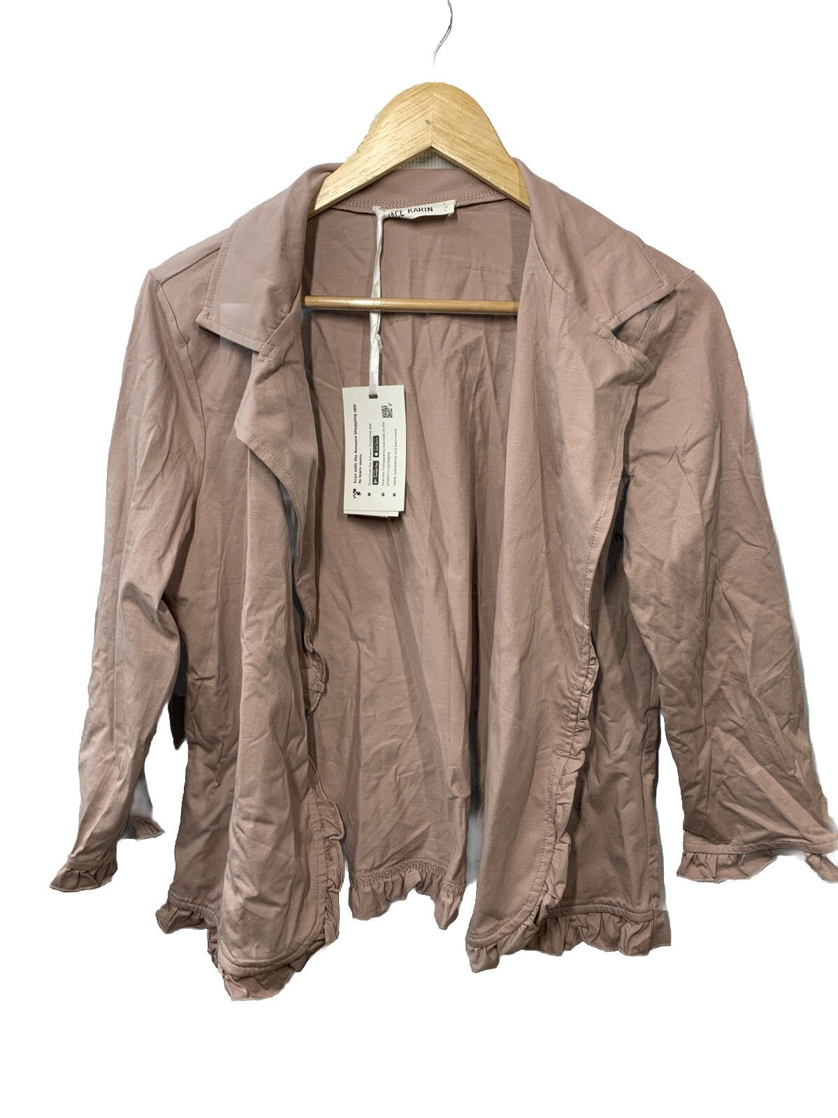 GRACE KARIN Women Business Casual Cropped Blazer Jacket Size Large Long Sleeve