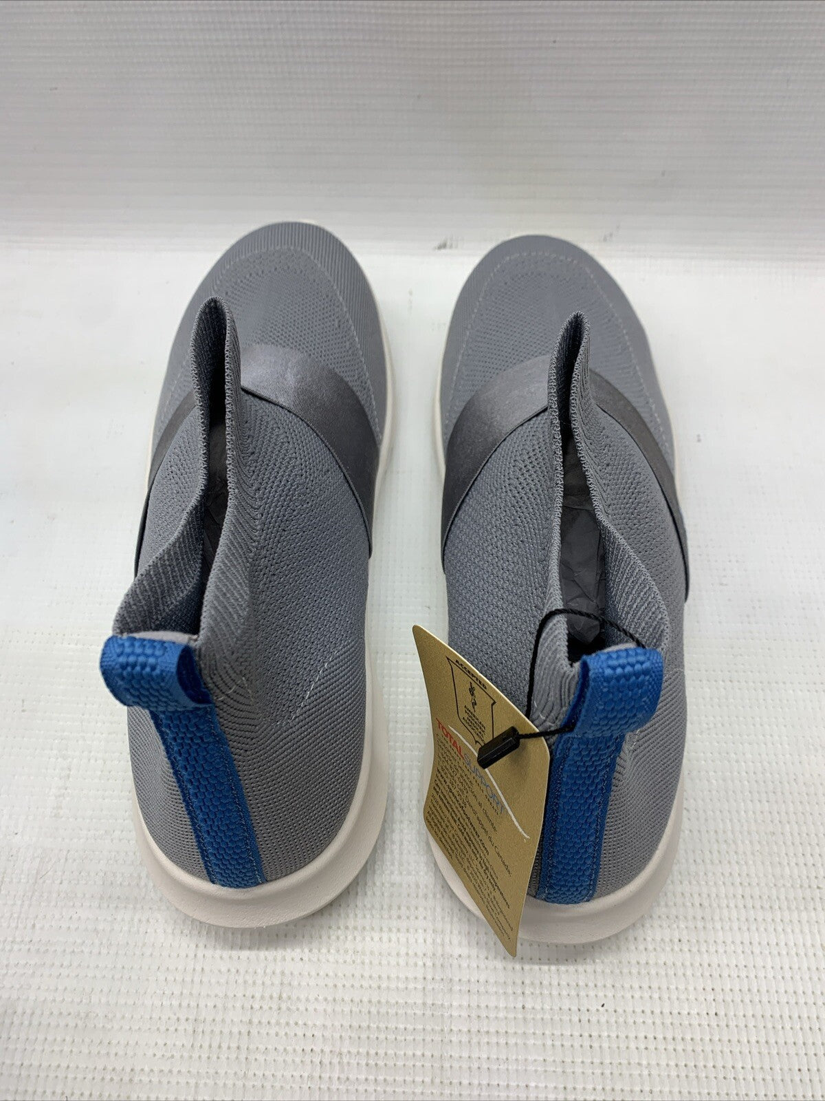 Spenco Women's Karma Deluxe Sneaker, Ghost Grey Size 9.5D Casual Shoes Non-slip