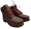 KEEN Utility Womens Seattle Alloy Toe Waterproof Work Boots Brown Size 7.5W Lace